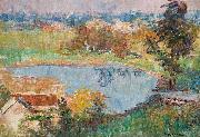 Colour Note at South Yarra  by Frederick McCubbin